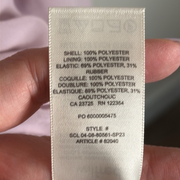 Aritzia Wilfred Tempest Sleeveless Mini Dress Lilac Purple Size Large - Picture 5 of 6